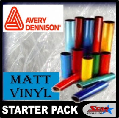Avery Matt Vinyl Starter Pack
